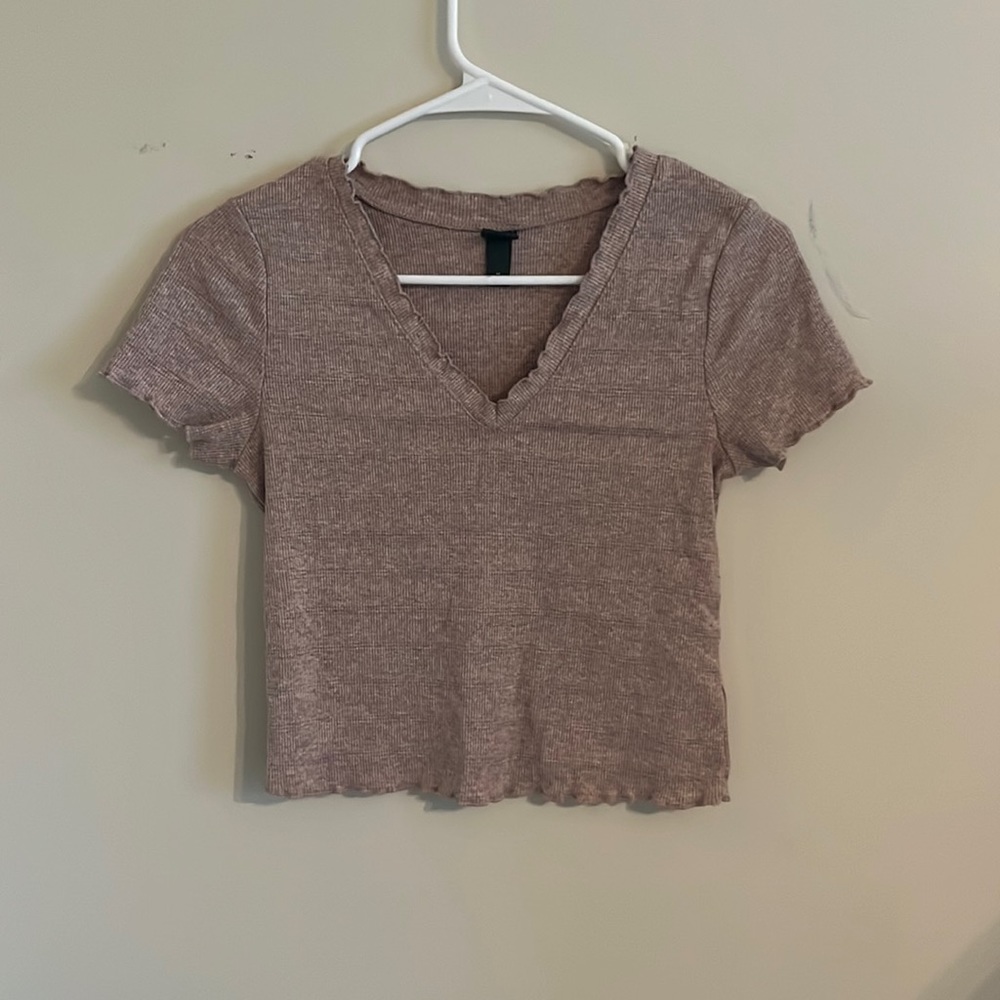 Wild fable cropped tee shirt